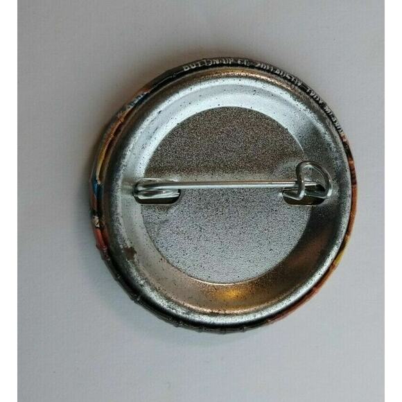 Wasp Band Vintage 1986 Badge Button Pin Pinback Heavy Metal Hard Rock Licensed - Picture 3 of 4